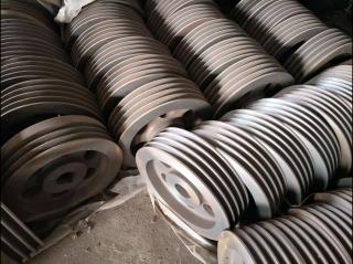 pully,cast iron pully,iron gear ring for concrete mixer